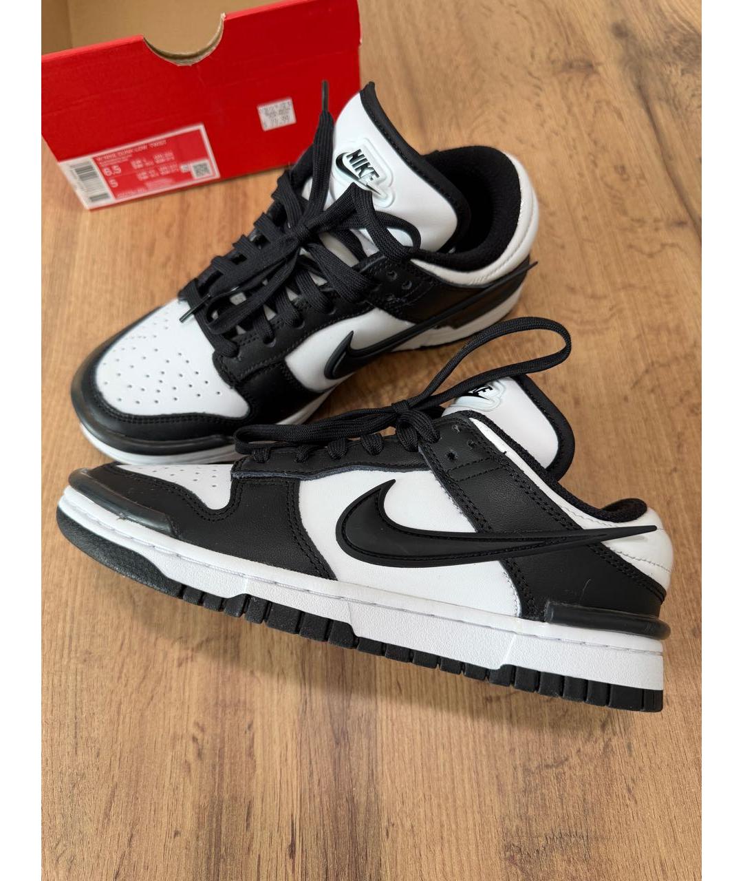 NIKE Белые кожаные кеды, фото 6