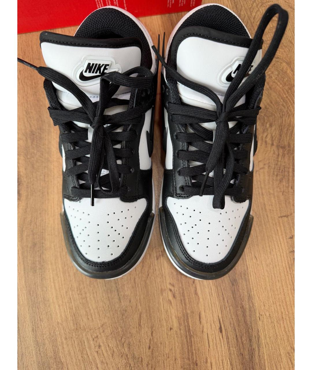 NIKE Белые кожаные кеды, фото 4