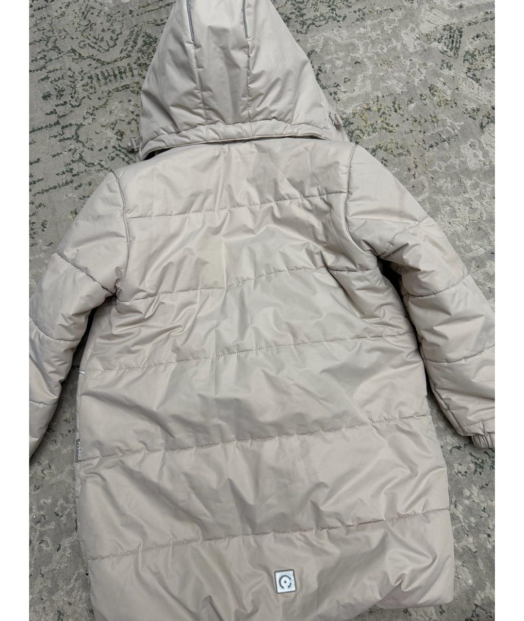 COS Бордовое хлопковое повседневное платье, фото 7