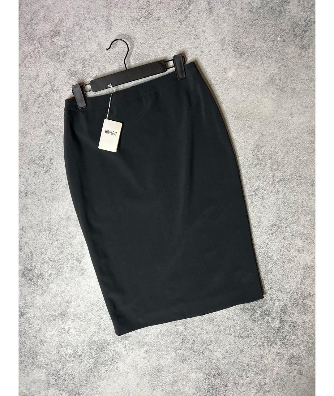 WOLFORD Серая шерстяная юбка миди, фото 7