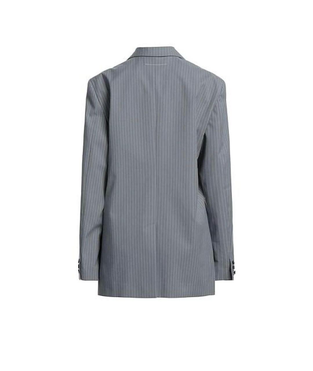 MAISON MARGIELA Серый жакет/пиджак, фото 2