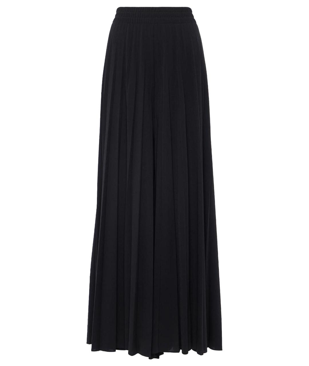 MAX MARA Черные брюки широкие, фото 1