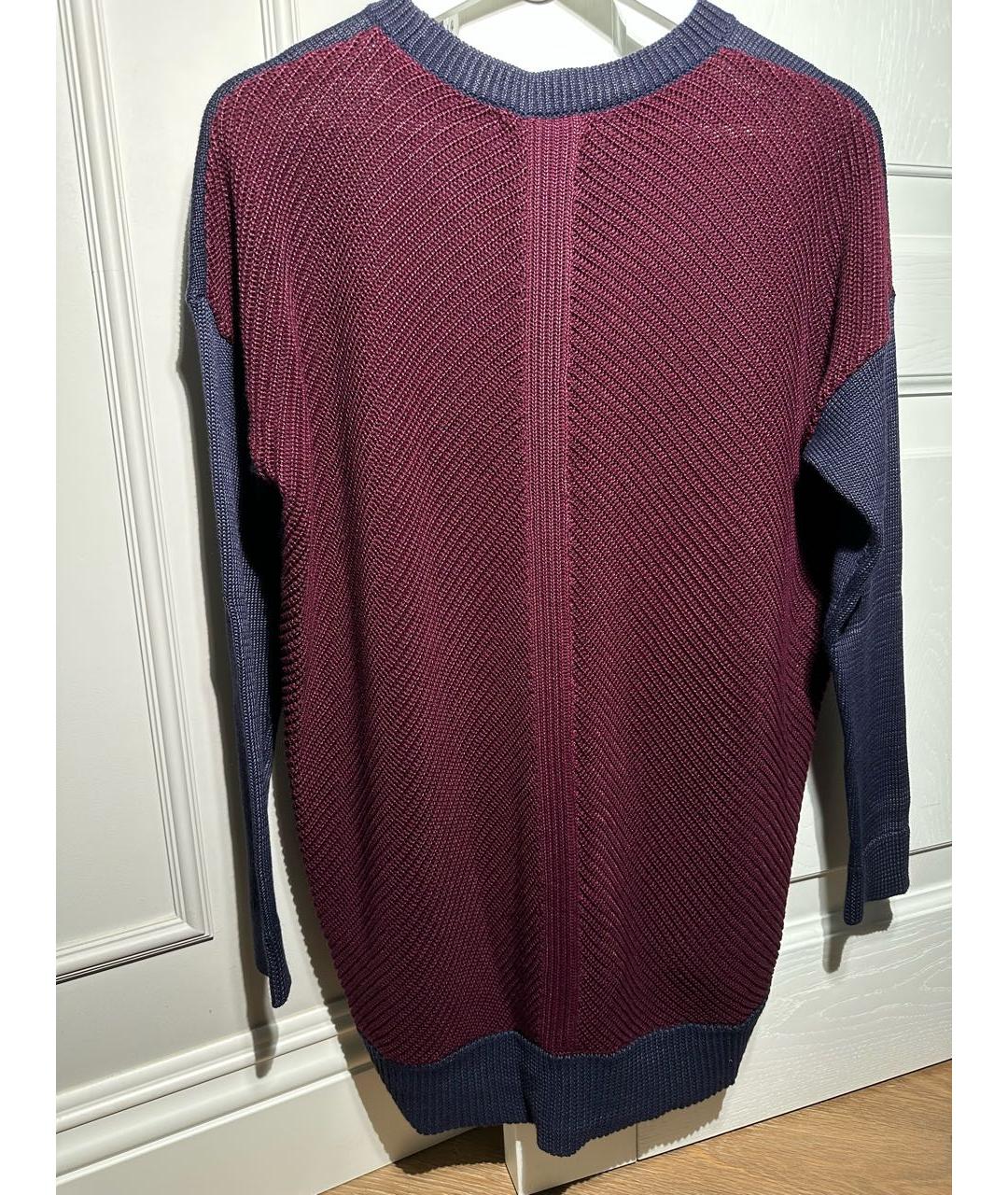 RALPH LAUREN Темно-синий хлопковый джемпер / свитер, фото 2