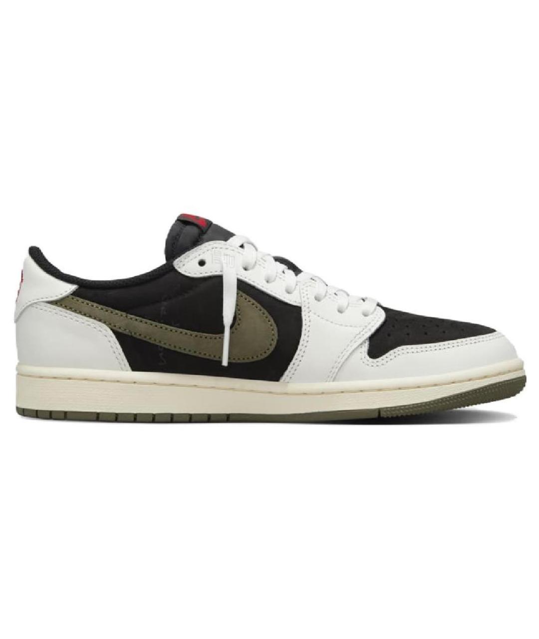 JORDAN Зеленые кожаные кроссовки, фото 6