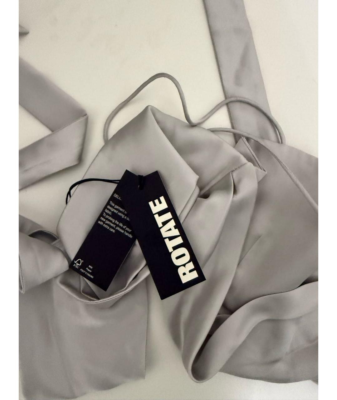 ROTATE Серебряная блузы, фото 6