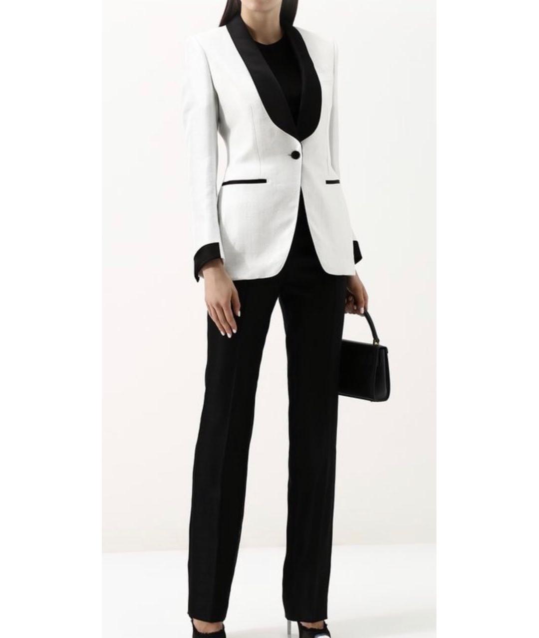 TOM FORD Белый вискозный жакет/пиджак, фото 6