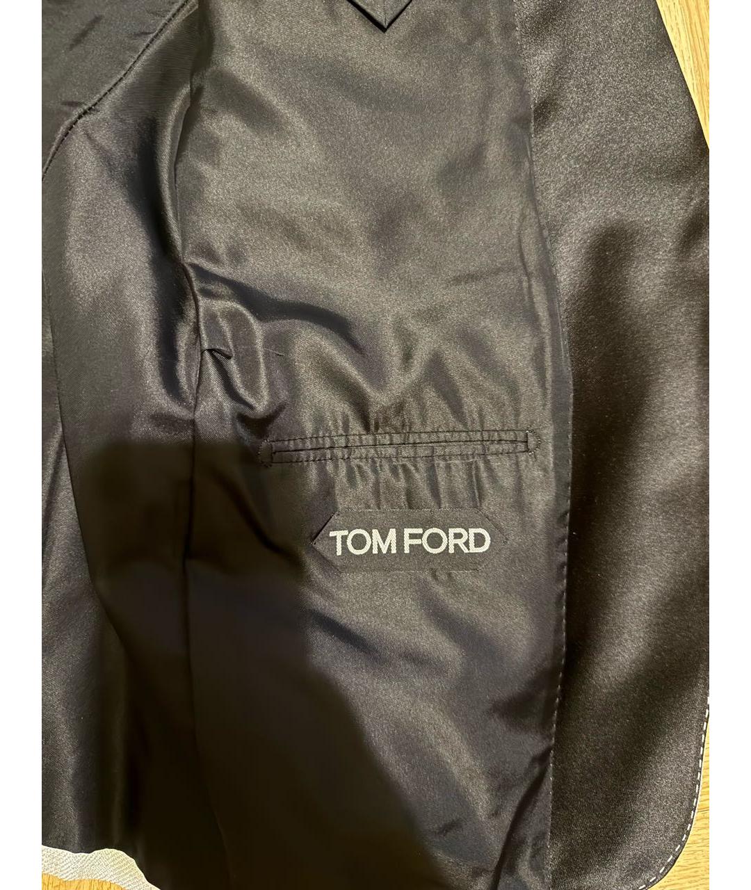 TOM FORD Белый вискозный жакет/пиджак, фото 3