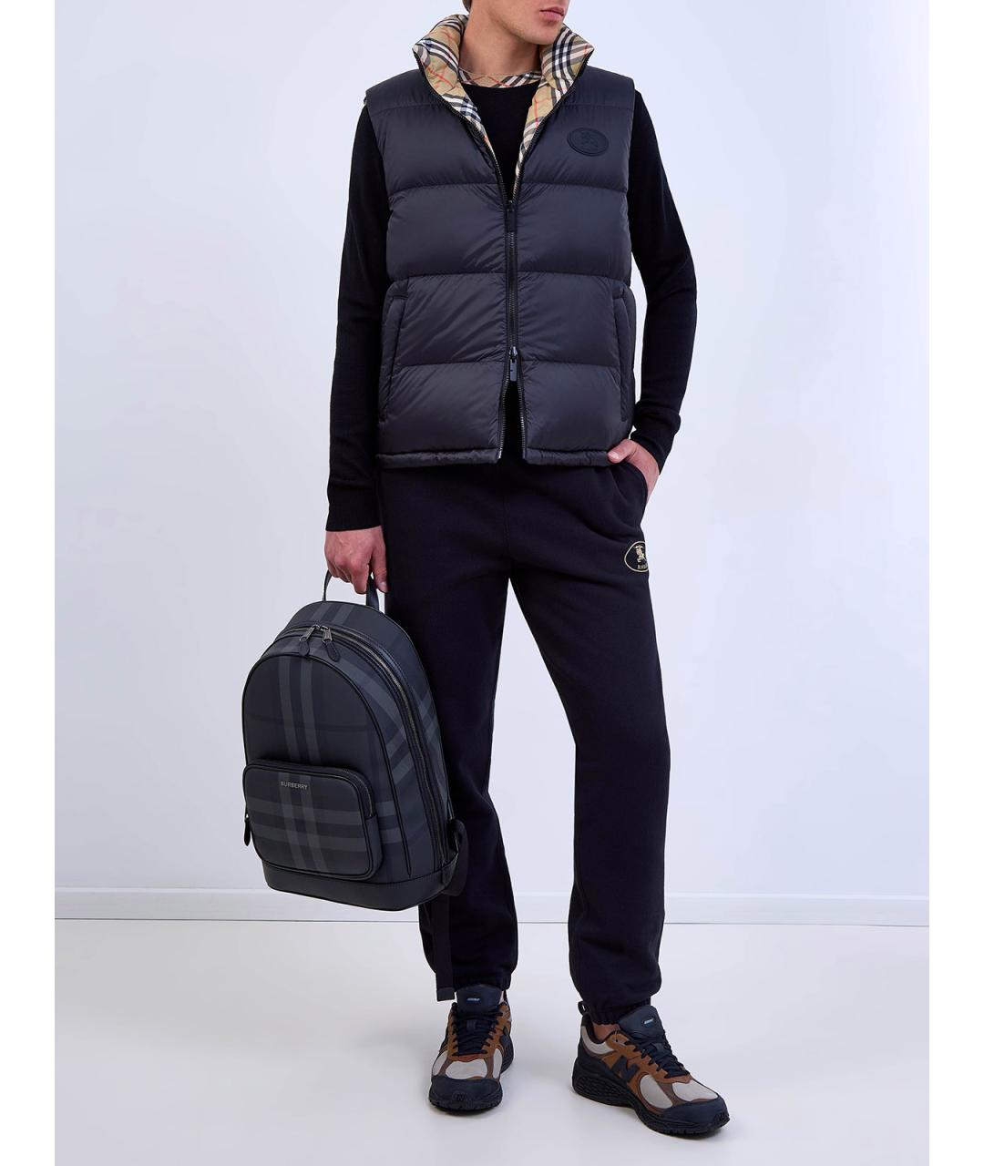 BURBERRY Мульти полиэстеровый жилет, фото 3