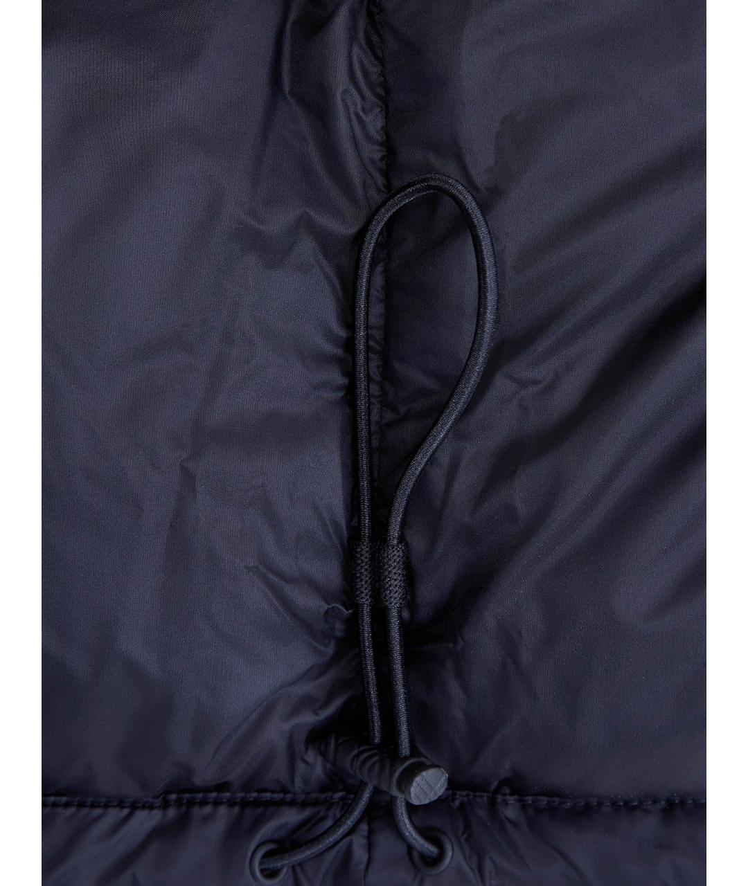 BURBERRY Серый полиэстеровый пуховик, фото 6