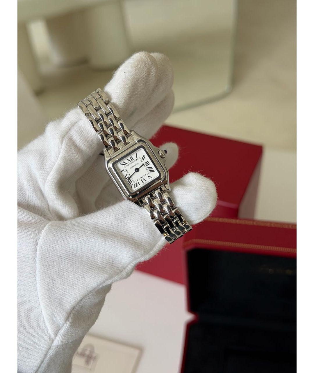 CARTIER Серебряные часы, фото 3