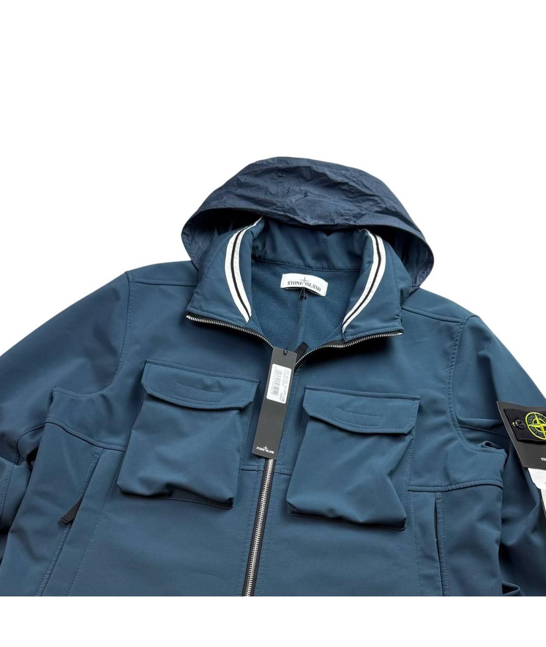 STONE ISLAND Бирюзовая куртка, фото 2