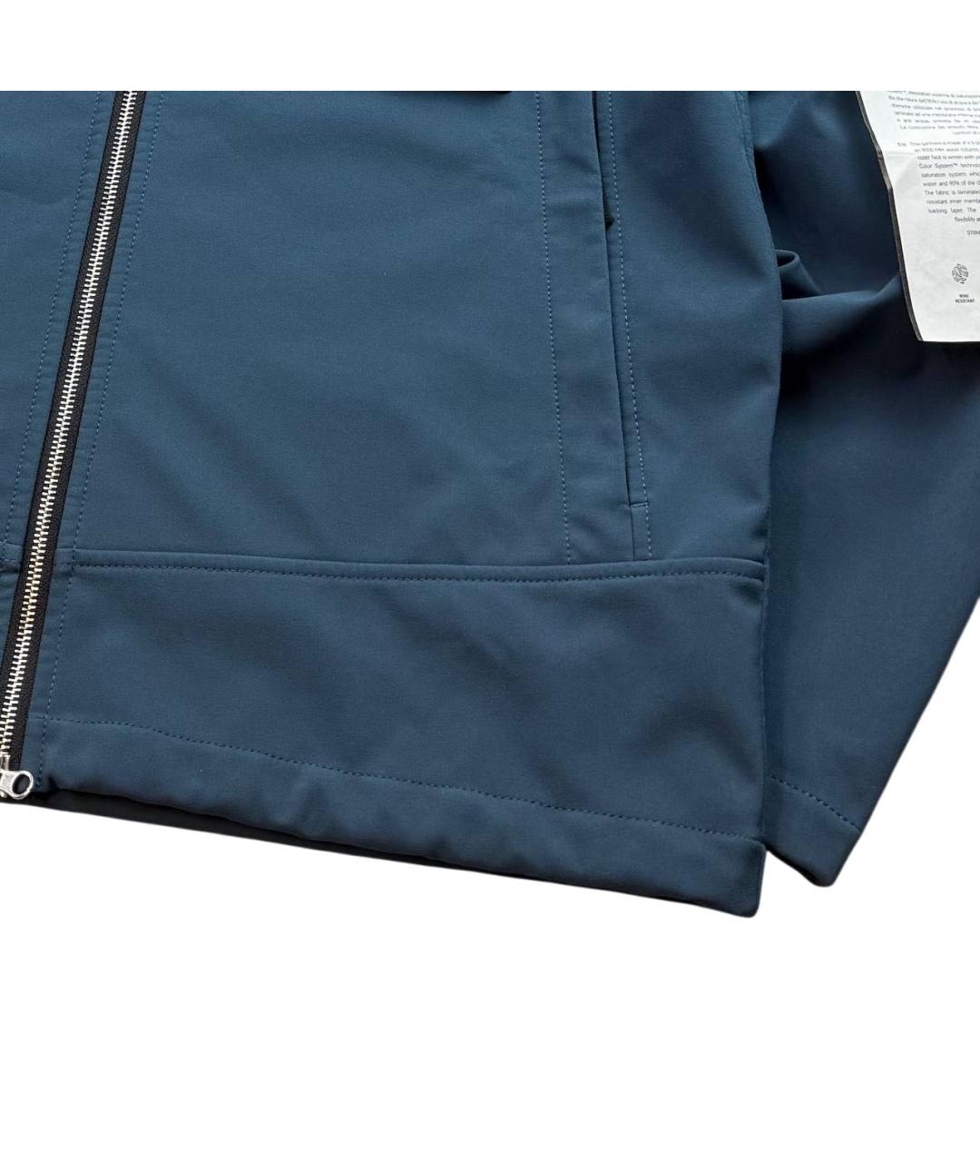 STONE ISLAND Бирюзовая куртка, фото 3