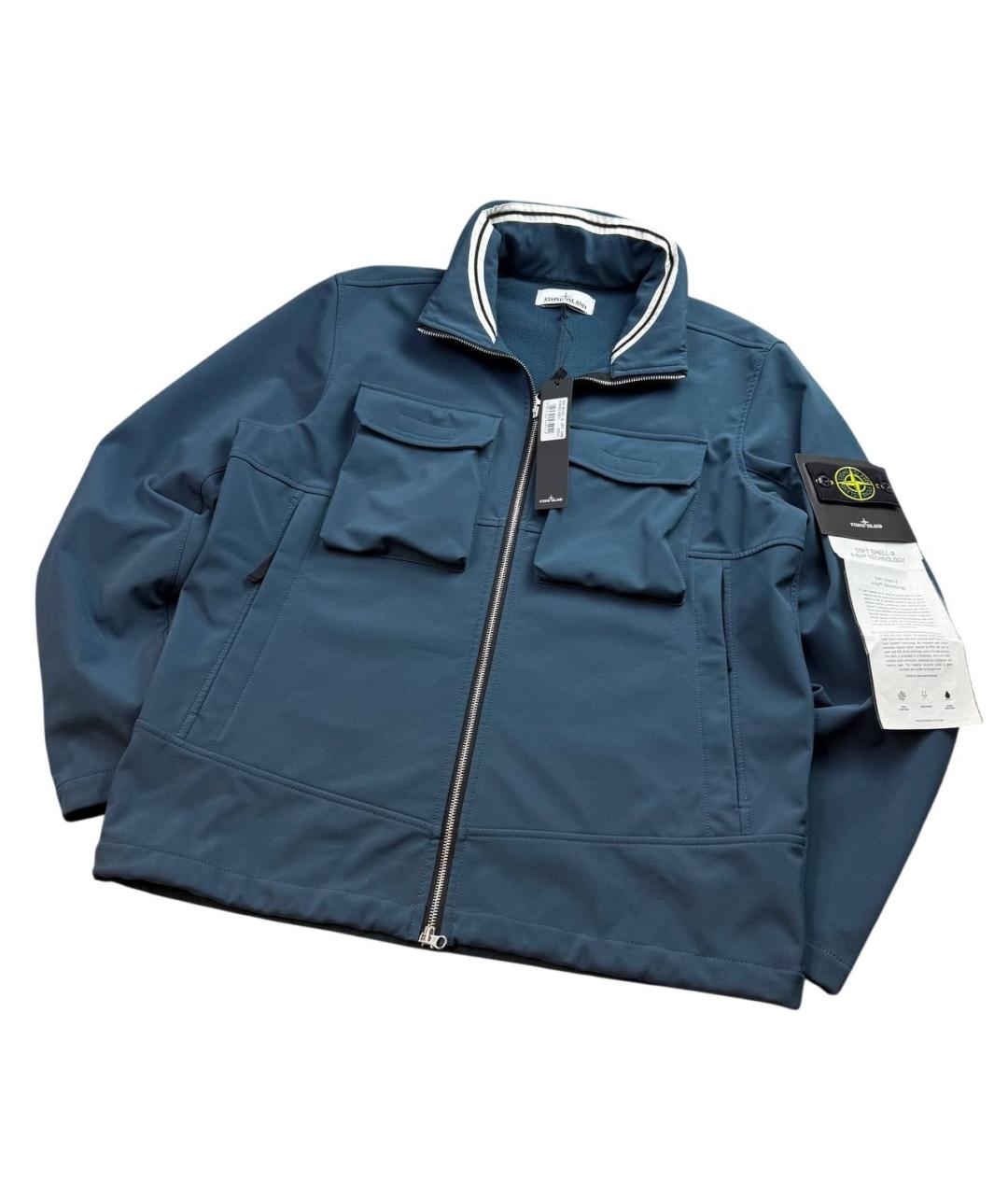 STONE ISLAND Бирюзовая куртка, фото 6