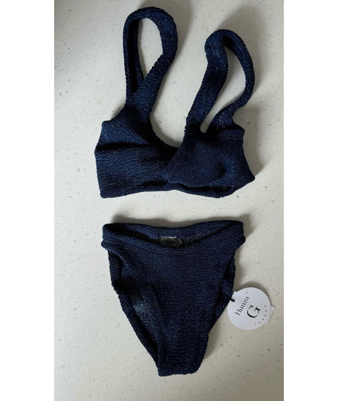 HUNZA G Черный купальник, фото 2