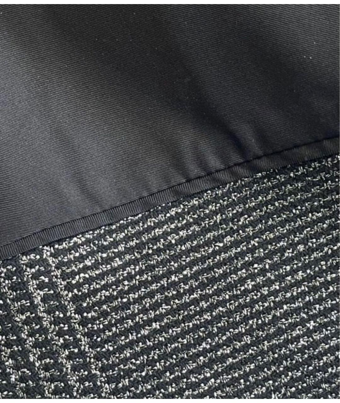 SAINT LAURENT Антрацитовый вискозный жакет/пиджак, фото 6