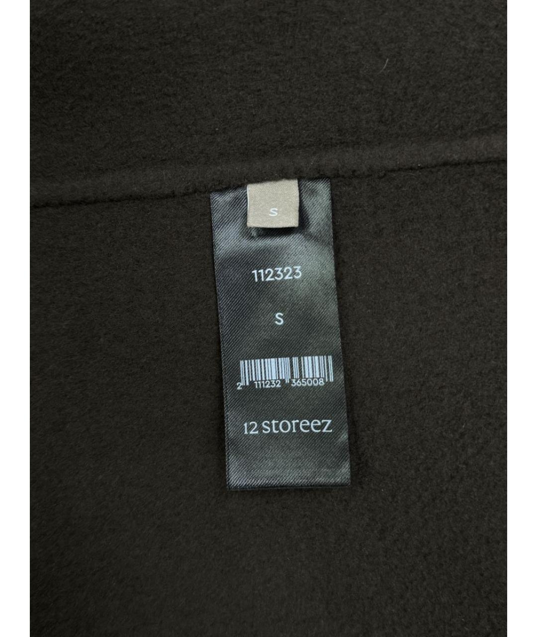 12 STOREEZ Коричневое пальто, фото 6