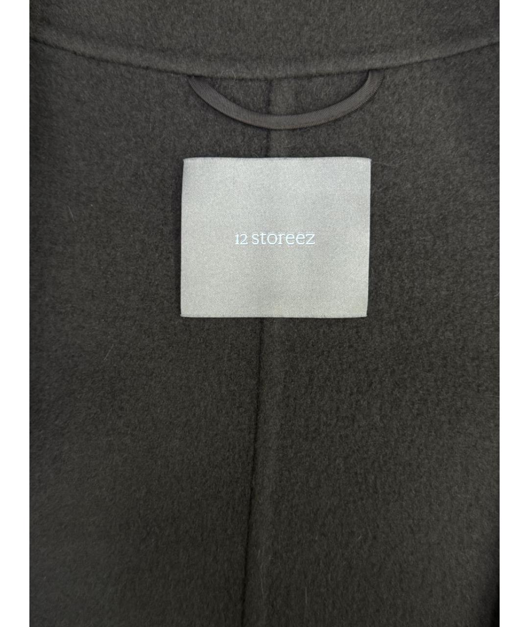 12 STOREEZ Коричневое пальто, фото 5