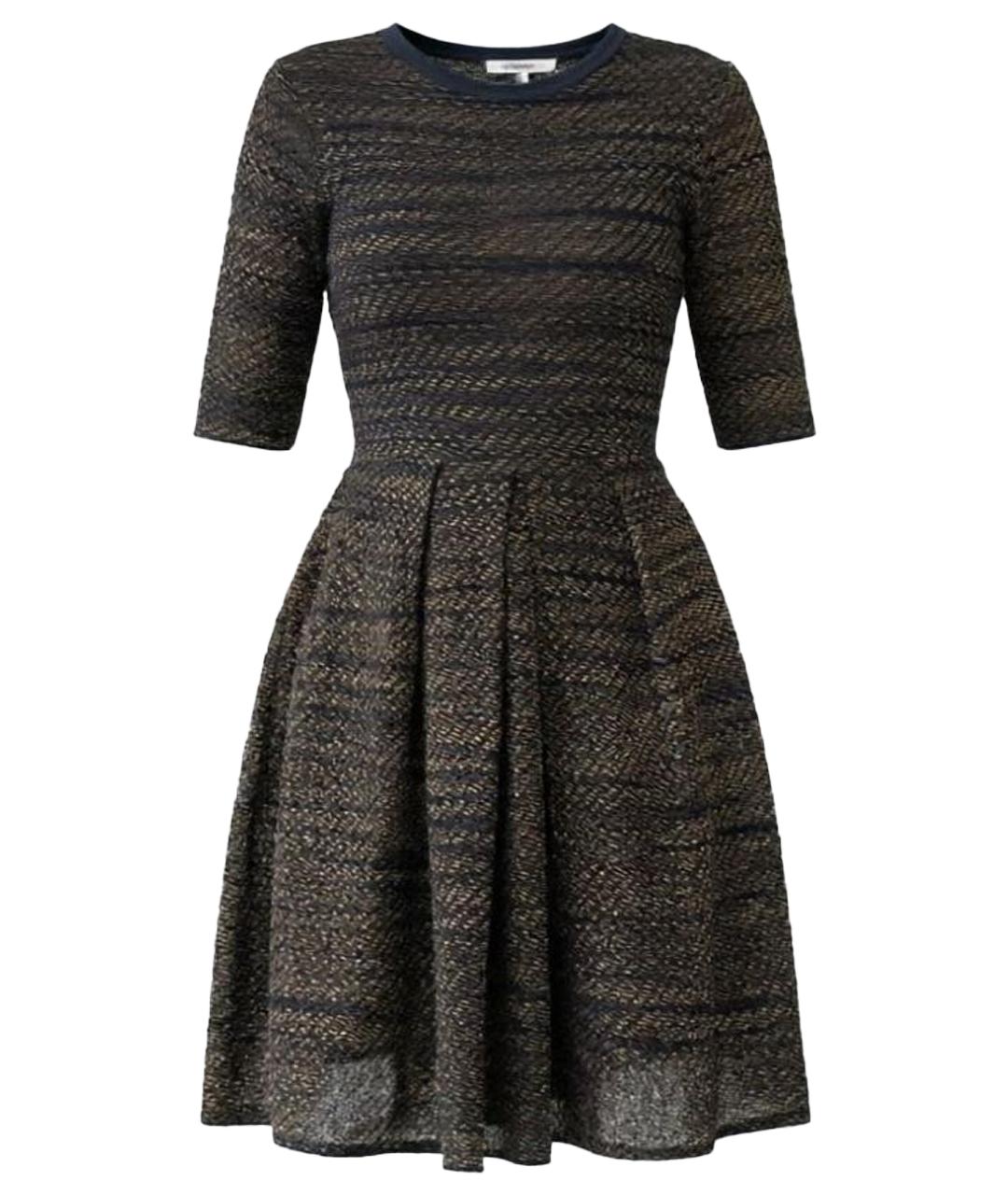 MISSONI Темно-синее хлопковое повседневное платье, фото 1