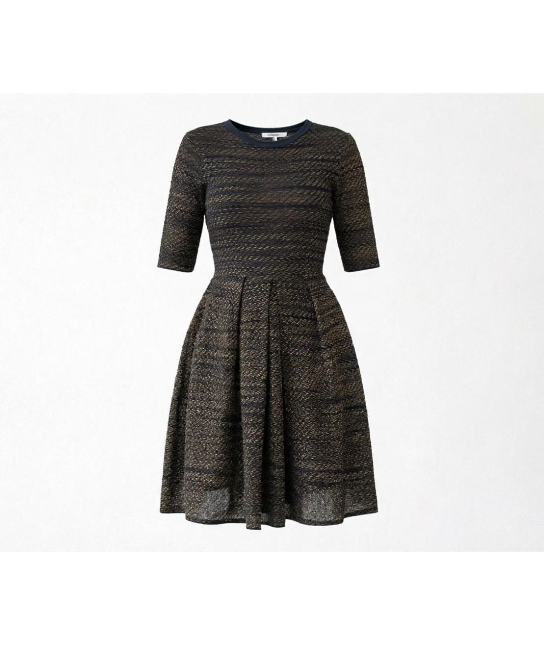 MISSONI Темно-синее хлопковое повседневное платье, фото 9