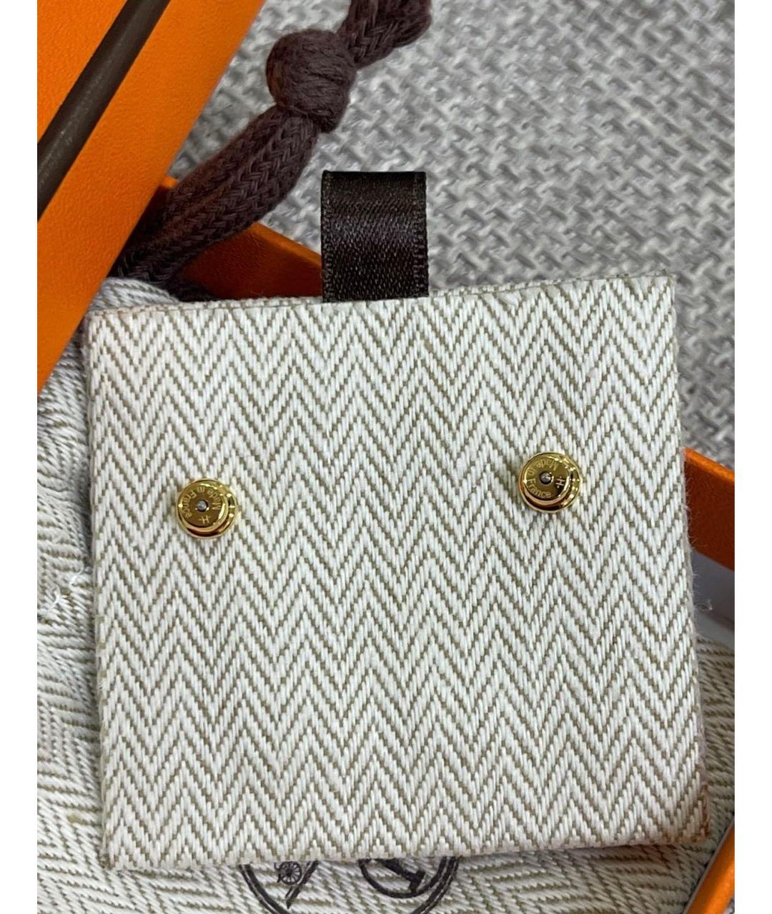 HERMES Черные серьги, фото 3