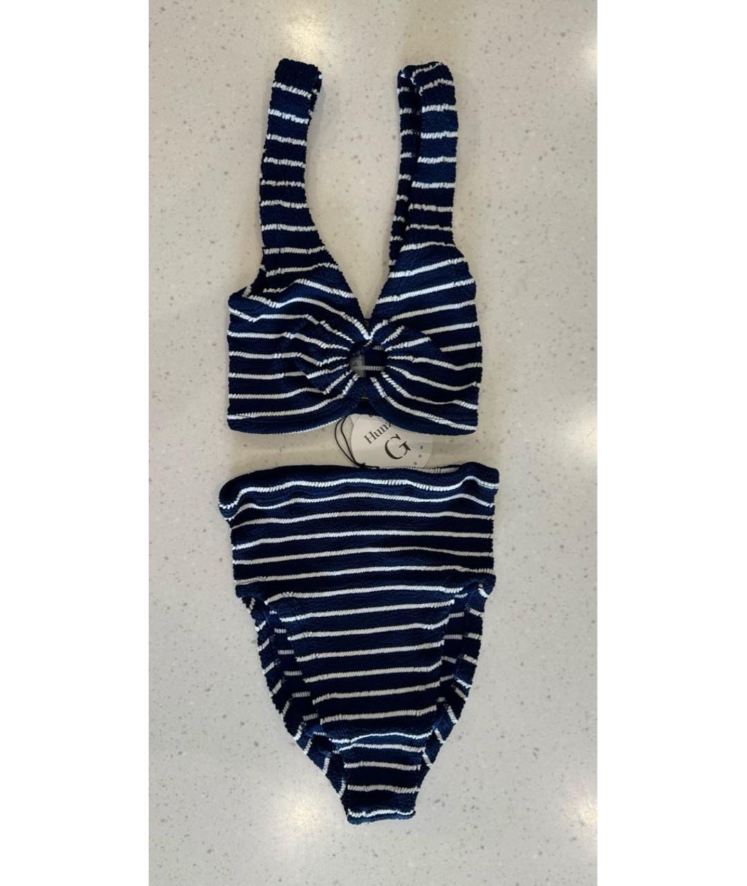 HUNZA G Черный купальник, фото 3