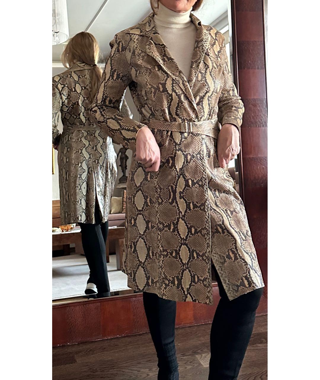 GUCCI Мульти кожаный тренч/плащ, фото 3