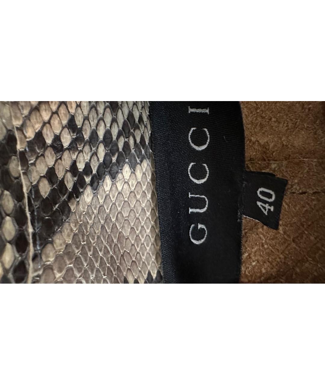 GUCCI Мульти кожаный тренч/плащ, фото 4