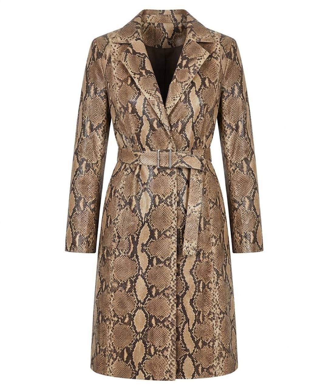 GUCCI Мульти кожаный тренч/плащ, фото 1