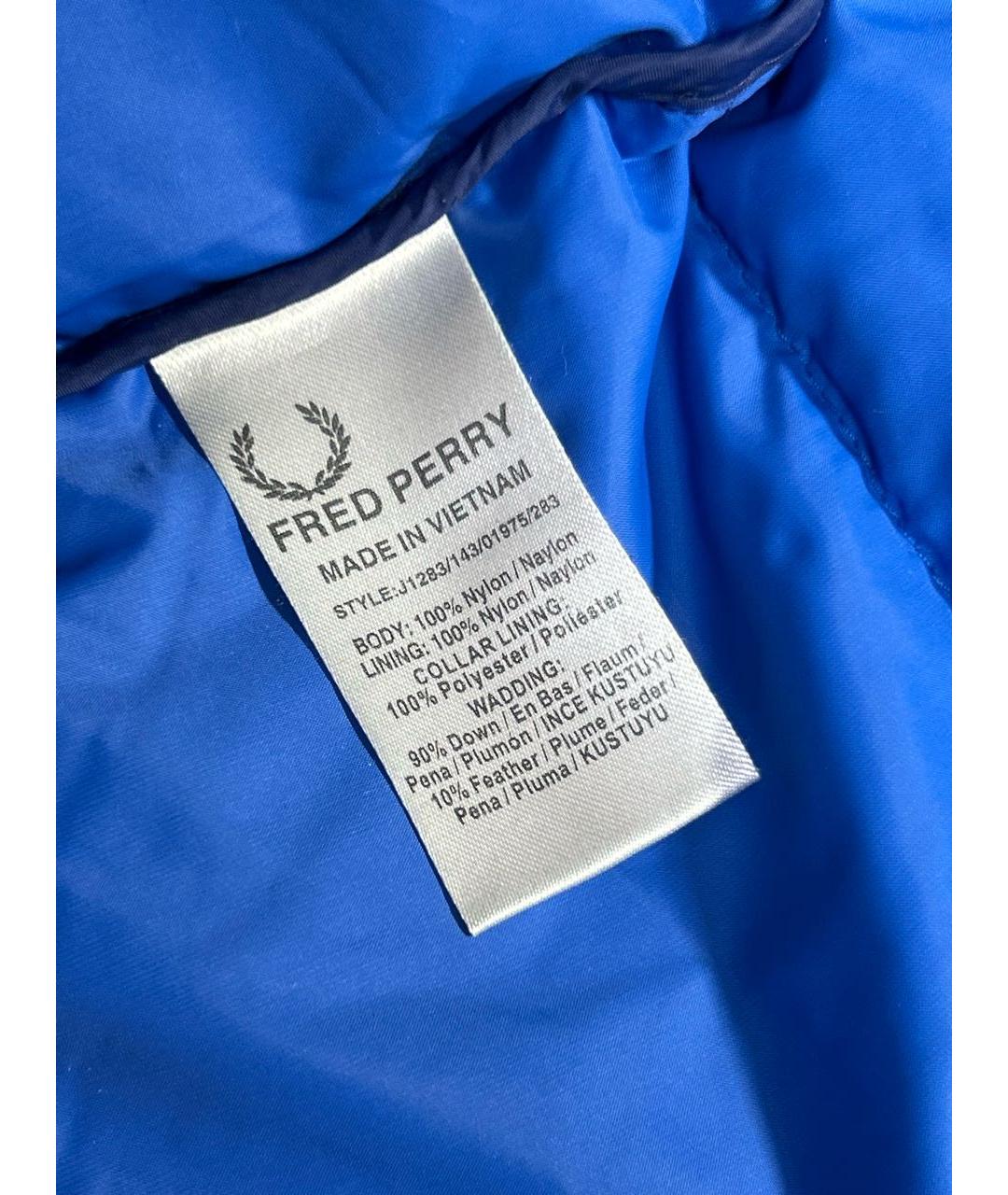 FRED Темно-синий пуховик, фото 7