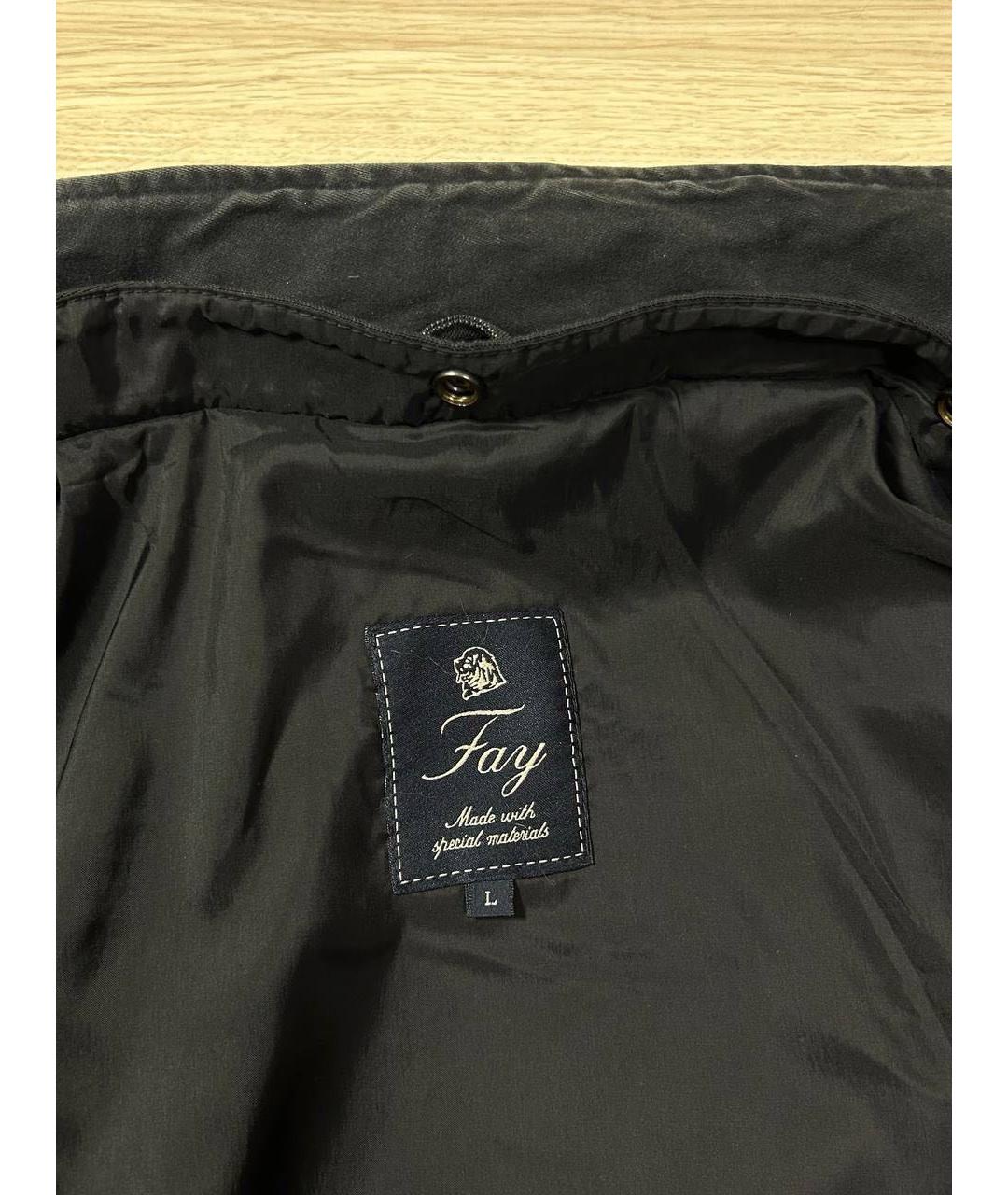 FAY Черная парка, фото 8