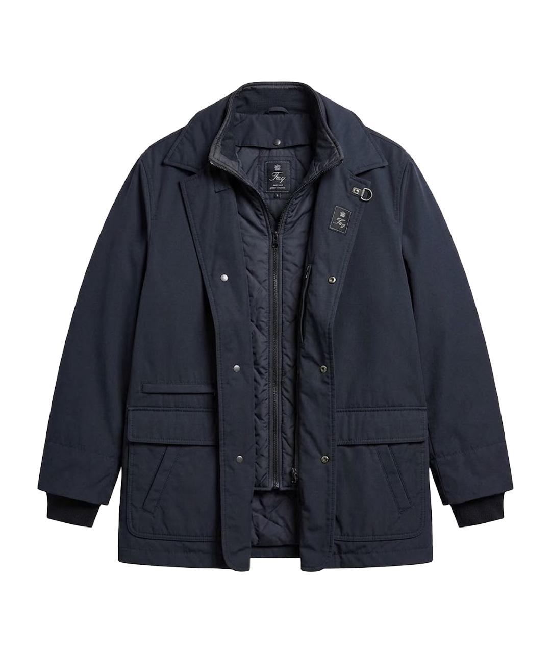 FAY Черная парка, фото 1