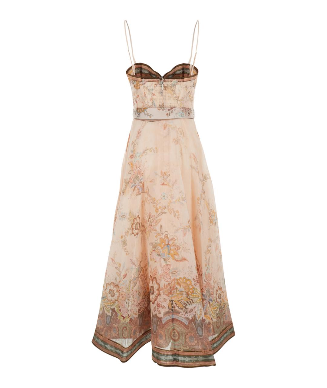 ZIMMERMANN Мульти шелковое платье, фото 2