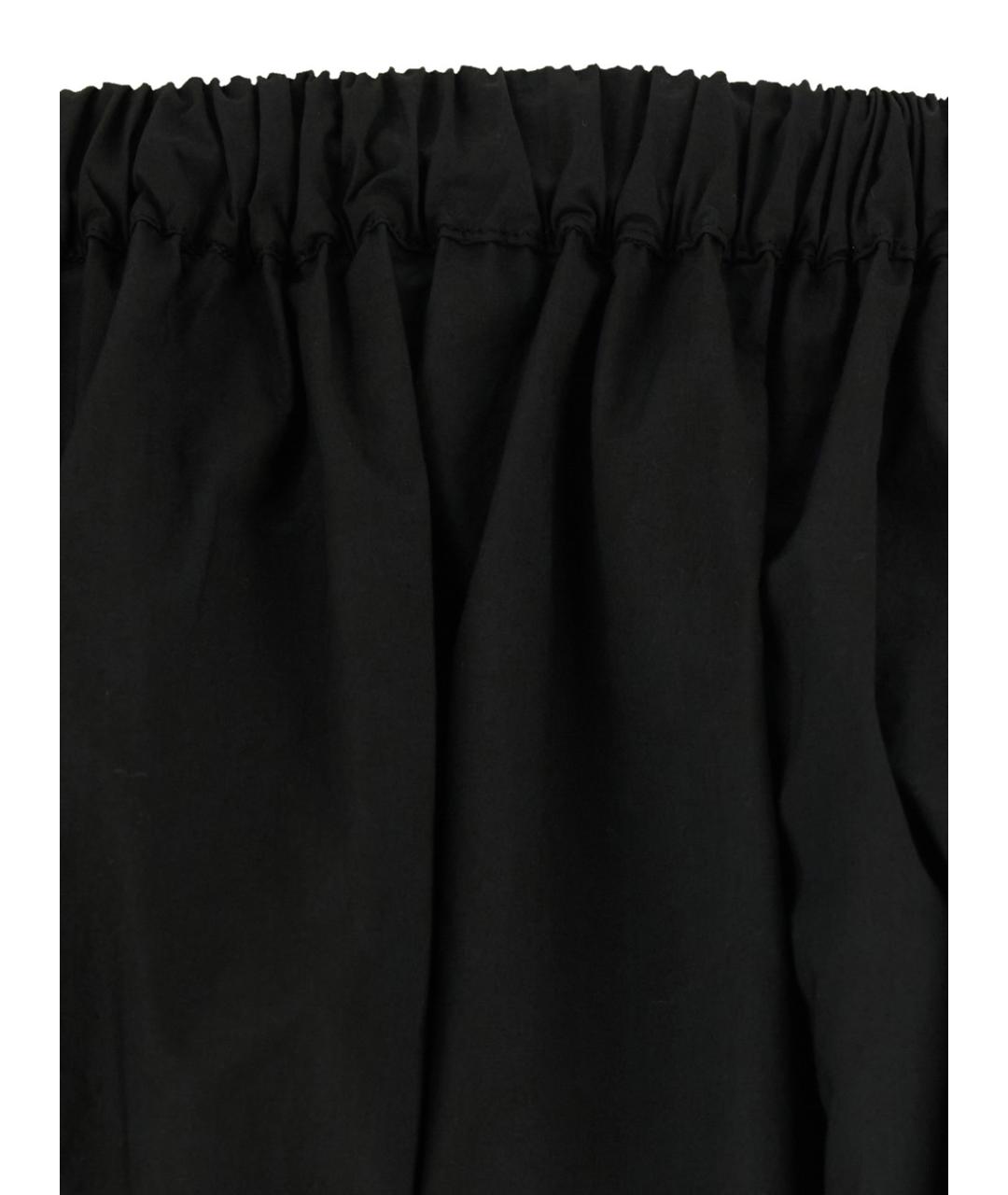 JUCCA Черная хлопковая блузы, фото 3