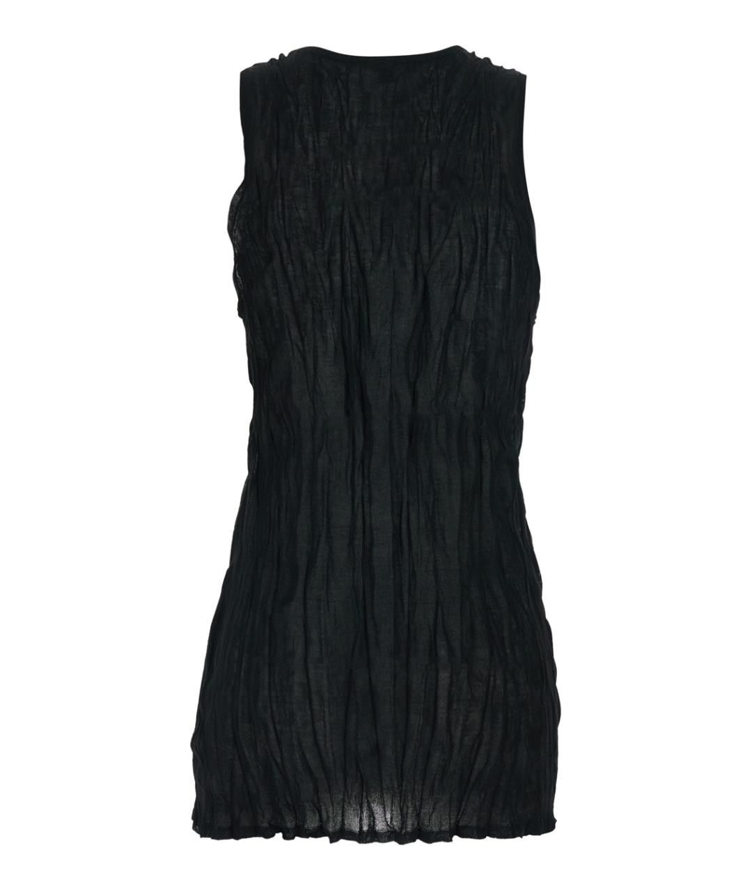 TOTEME Черная вискозная майка, фото 2