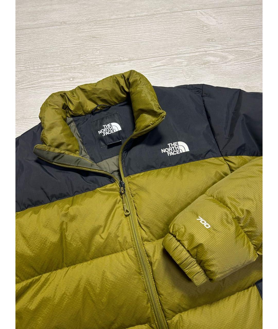 THE NORTH FACE Горчичный пуховик, фото 6