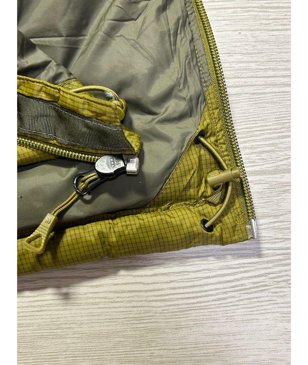 THE NORTH FACE Горчичный пуховик, фото 4