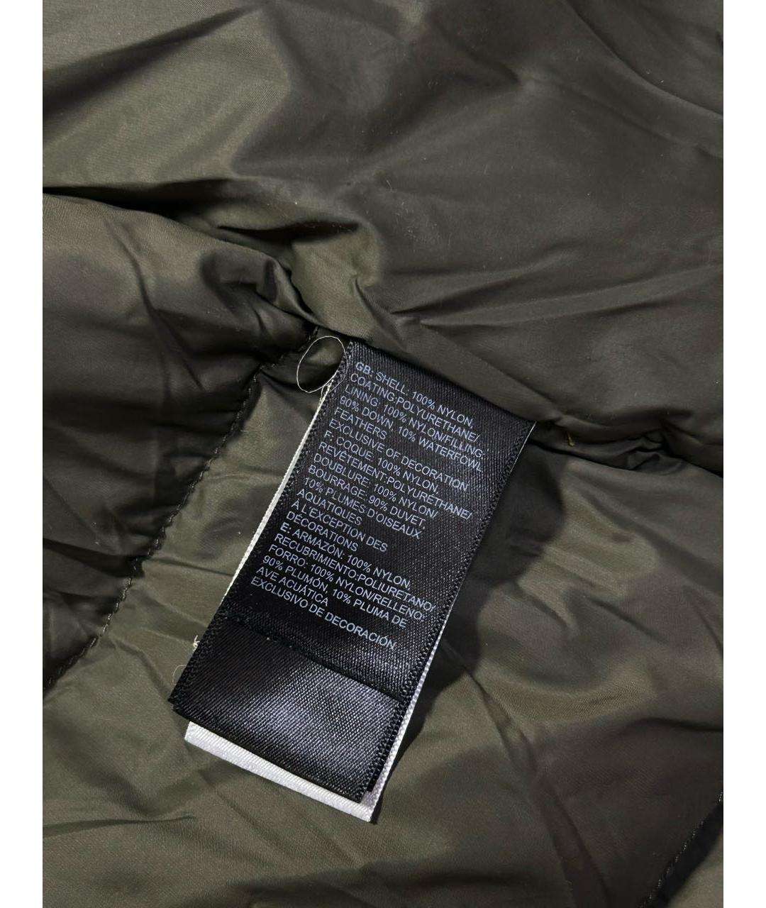 THE NORTH FACE Горчичный пуховик, фото 3