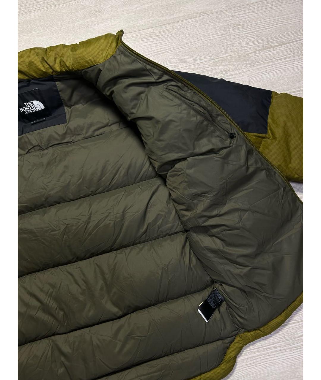THE NORTH FACE Горчичный пуховик, фото 5