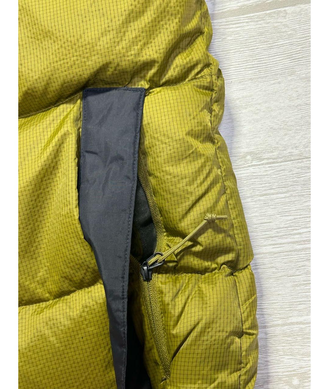 THE NORTH FACE Горчичный пуховик, фото 8