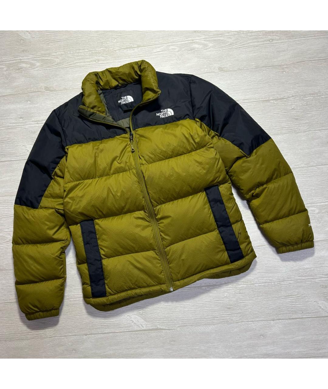 THE NORTH FACE Горчичный пуховик, фото 9
