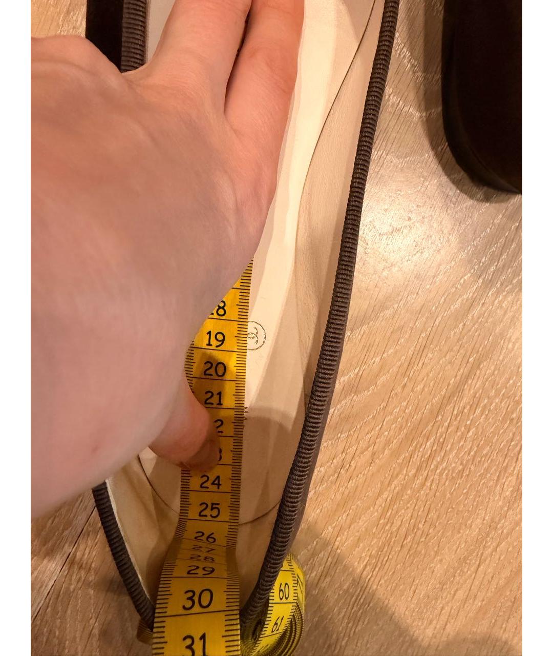 CHANEL Коричневые бархатные балетки, фото 5