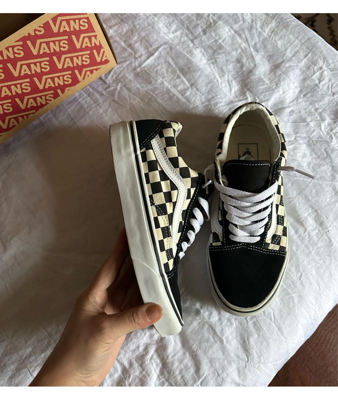 VANS Черные текстильные кеды, фото 2