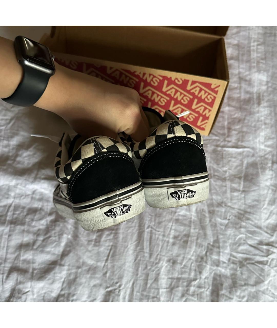 VANS Черные текстильные кеды, фото 4