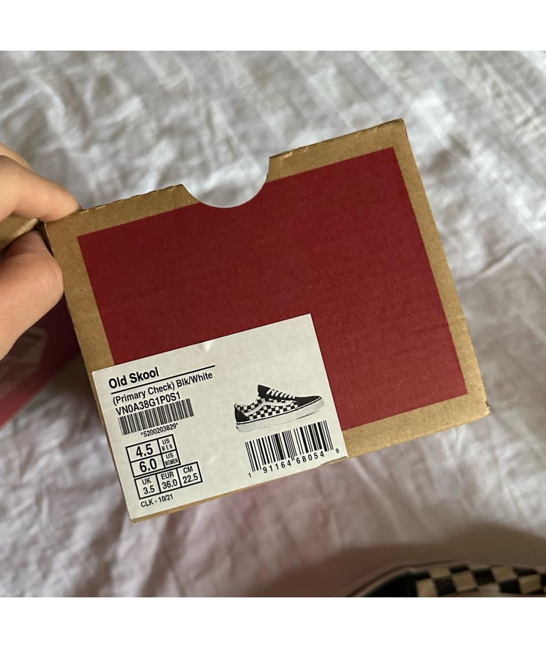 VANS Черные текстильные кеды, фото 6