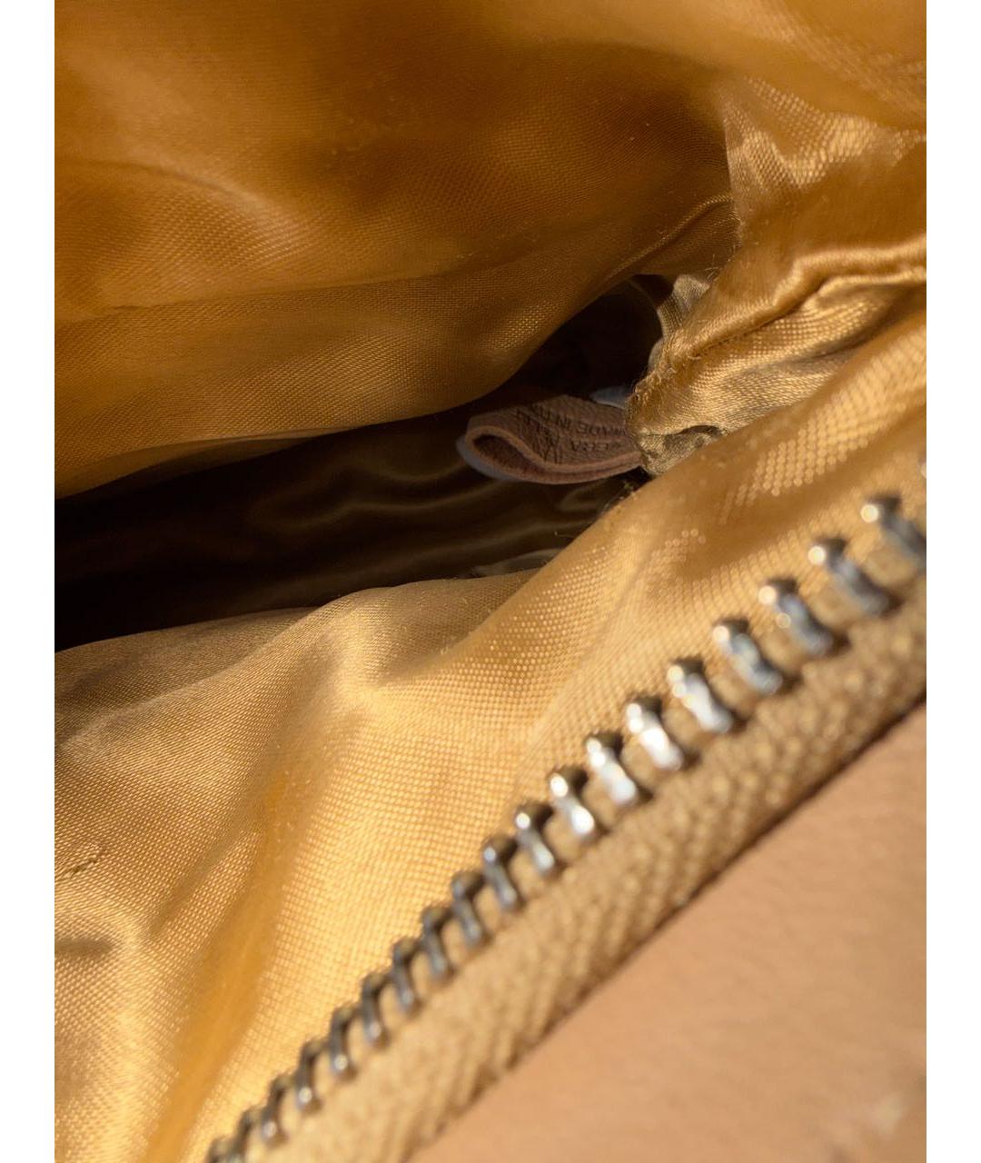 MAISON MARGIELA Коричневая кожаная сумка с короткими ручками, фото 8