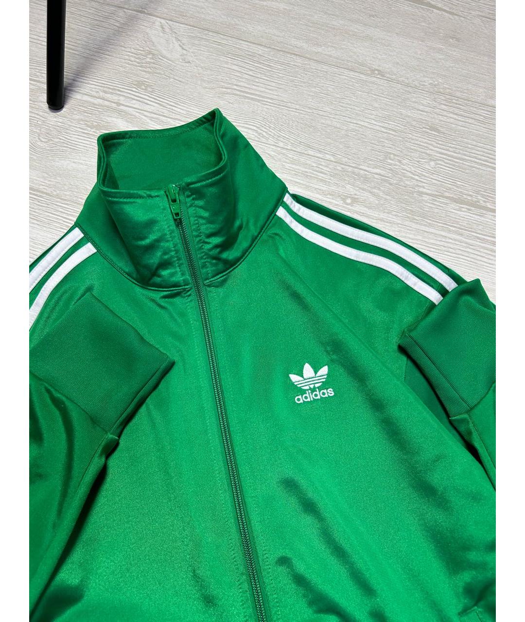 ADIDAS Зеленый полиэстеровый спортивный костюм, фото 7