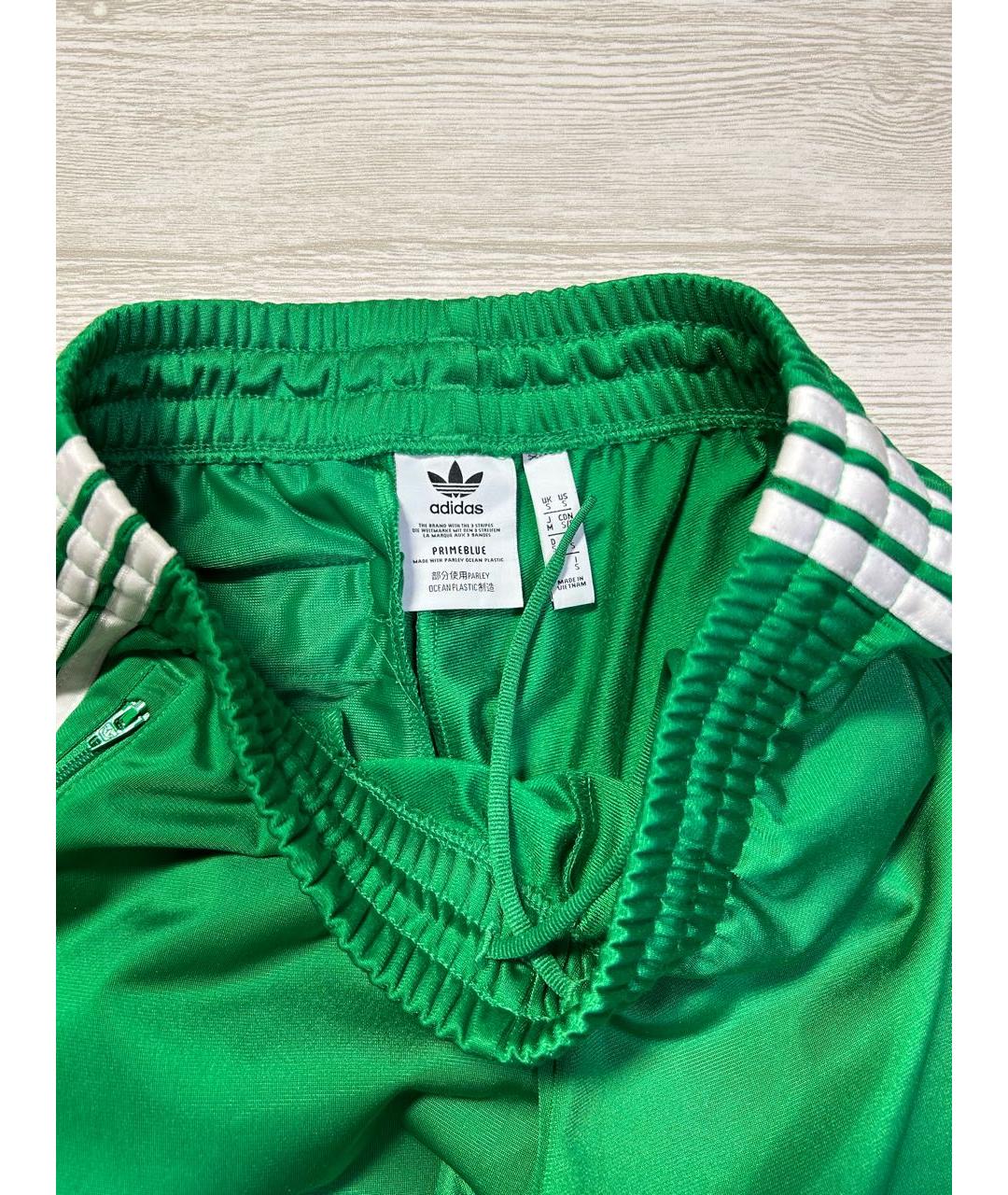 ADIDAS Зеленый полиэстеровый спортивный костюм, фото 8