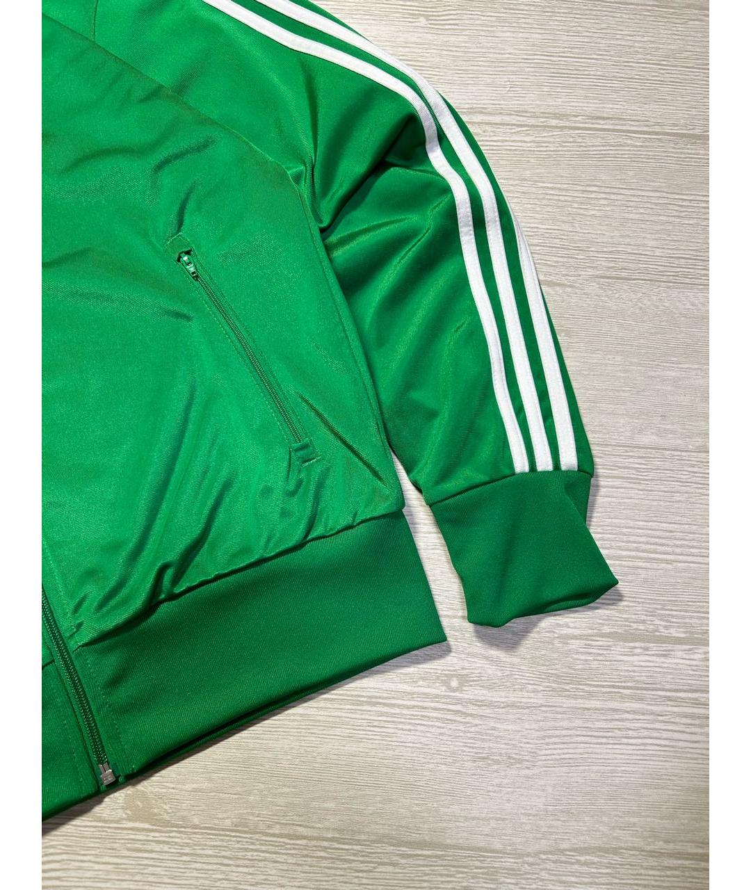 ADIDAS Зеленый полиэстеровый спортивный костюм, фото 6