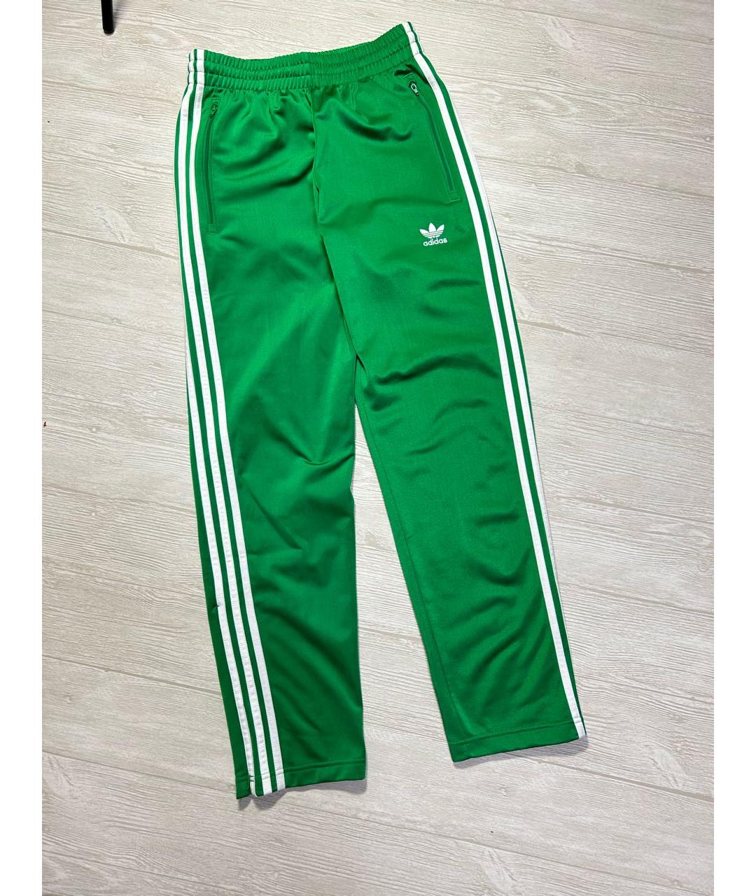 ADIDAS Зеленый полиэстеровый спортивный костюм, фото 2