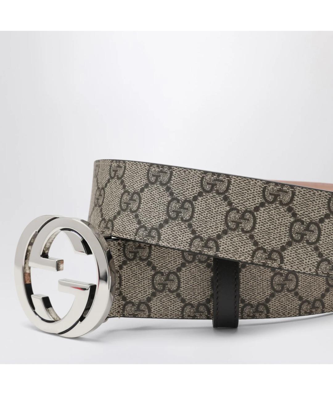 GUCCI Бежевый ремень, фото 2